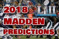 Madden 2018 Super Bowl Prediction